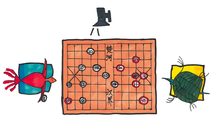 象棋比赛图